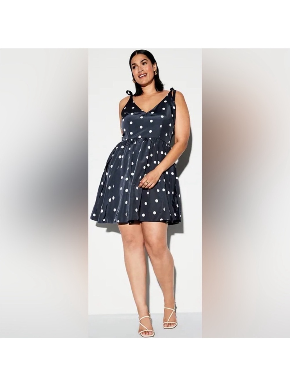 The Occasion by Old Navy Fit & Flare Taffeta Mini Dress